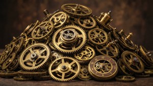 Steampunk Gold Pile