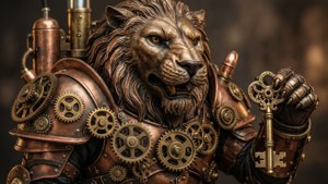 Steampunk Griffin