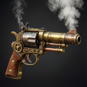 Steampunk Gun Fire