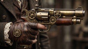Steampunk Gun Hand