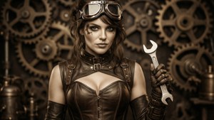 Steampunk Harleen