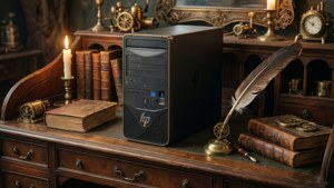 Steampunk HP Desktop