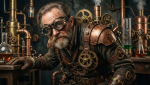 Steampunk Igor Lab