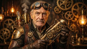 Steampunk Inventor