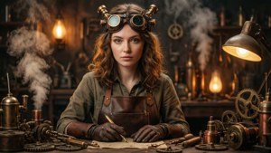 Steampunk Inventor