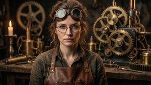 Steampunk Inventor Workshop