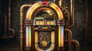 Steampunk Jukebox Machine