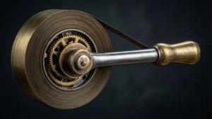 Steampunk Lever Scroll Bar