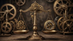 Steampunk Libra Machine