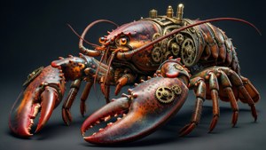 Steampunk Lobster Mech