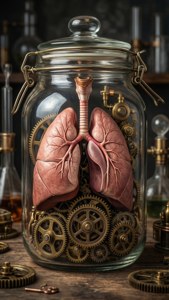 Steampunk Lung Jar
