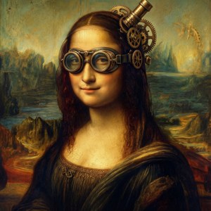 Steampunk Mona Lisa