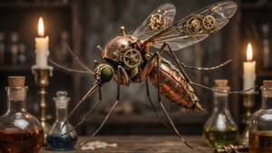Steampunk Mosquito Engine