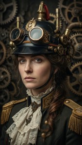Steampunk Pickelhaube