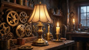Steampunk Pixar Lamp