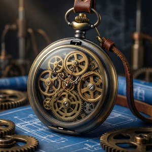 Steampunk Pocket Watch