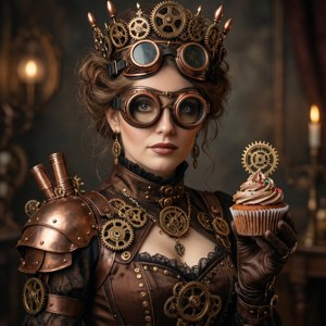 Steampunk Queen Cake