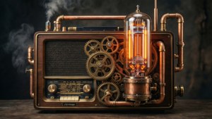 Steampunk Radio Device