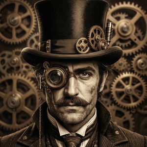 Steampunk Sans Head