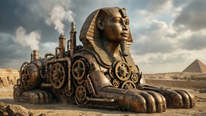 Steampunk Sphinx