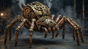 Steampunk Spider