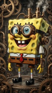 Steampunk SpongeBob