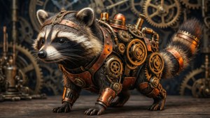 Steampunk Tanuki