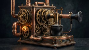 Steampunk Telegraph Glow