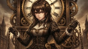Steampunk Timekeeper