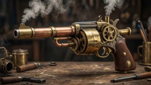 Steampunk Tommy Gun