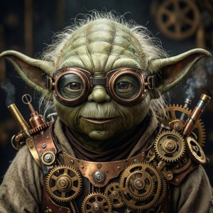Steampunk Yoda