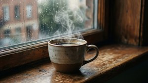 Steamy Coffee Rain