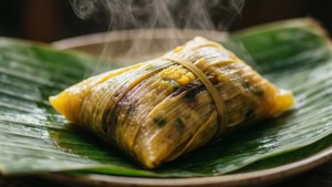 Steamy Tamale Close-up