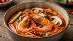 Steamy Tom Yum Delight
