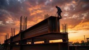 Steel Beam Silhouette