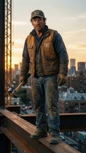 Steel Beam Sunset