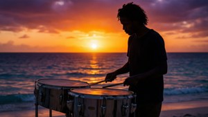 Steel Drum Silhouette