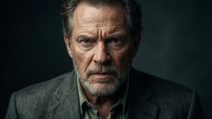 Steely Gaze Portrait