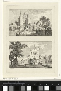 Steenpoort en Vospoort te Goch, 1737-1741