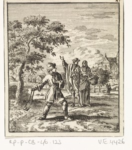 Steenslingerende jongen