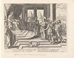 Stefanus voor de hogepriester