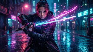 Stelle Neon Duel