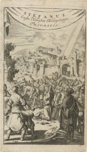 Steniging van Stefanus buiten de poorten van Jeruzalem