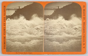 Stereograph: "The Whirlpool Rapids-Niagara"