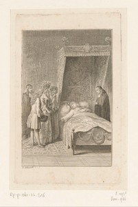 Sterfbed van Friedrich Wilhelm