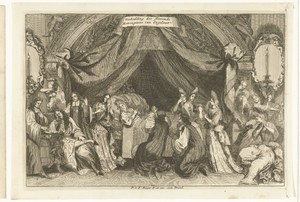 Sterfbed van Maria II Stuart, koningin van Engeland