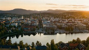 Östersund Sunset Panorama