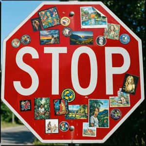 Sticker Stop Sign