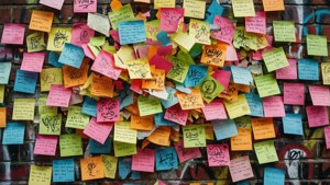 Sticky Note Mural