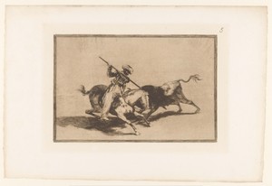 Stierenjacht te paard